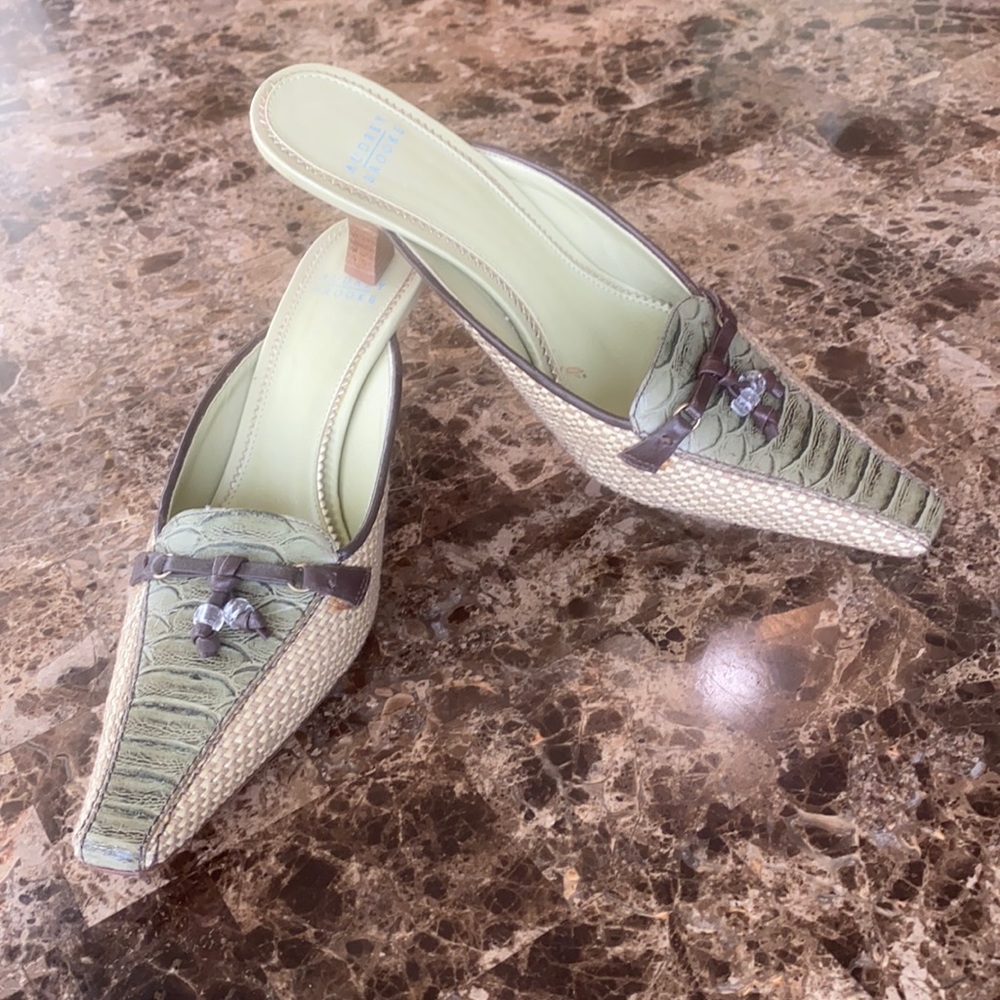 Audrey Brooke mules